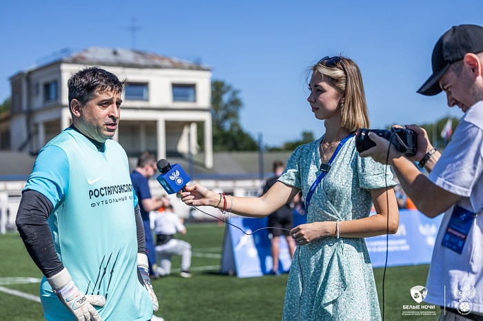 Вратарь Звиад Купатадзе замечен на питерском турнире «Белые ночи»