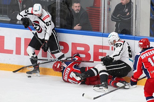 Хоккейный клуб «Рубин» обыграл в Москве фарм-клуб ЦСКА