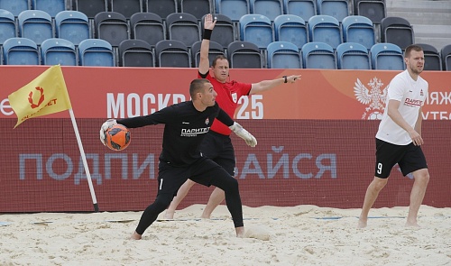 Тюменские пляжники нанесли поражение «Росичу» из Москвы