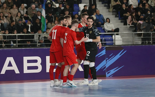 Сборная России по футзалу обыграла Кыргызстан