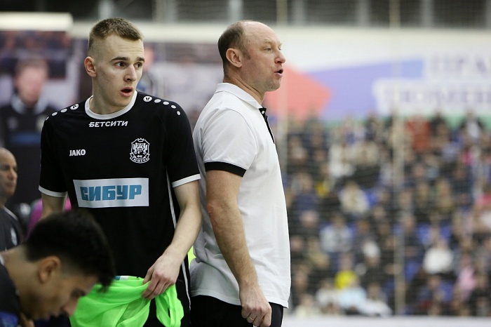 Главный тренер футзального клуба «Тюмень» Денис Абышев: «Результат повторной встречи закономерен»