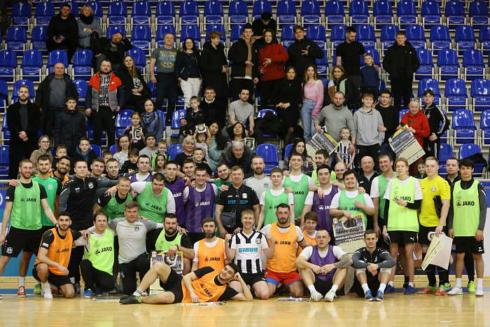 Открытая тренировка мини-футбольного клуба «Тюмень» в необычном формате