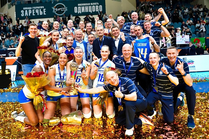 Елизавета Карполь — чемпионка России по волейболу!