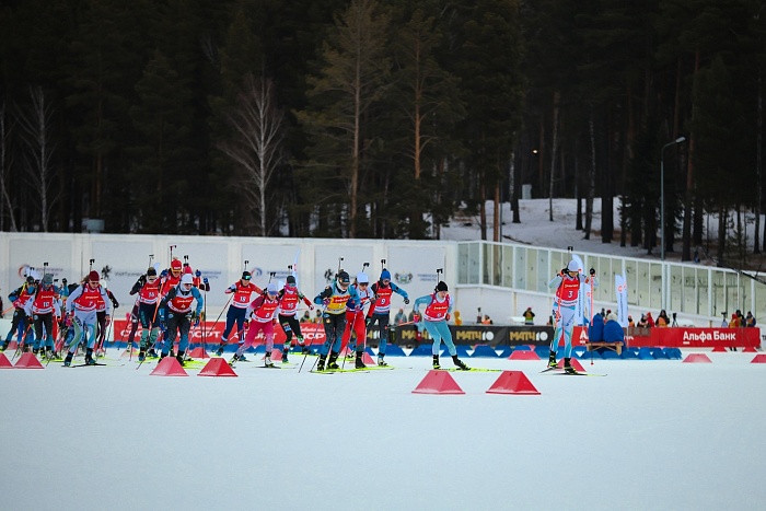 Кубок России. Женщины. Масс-старт