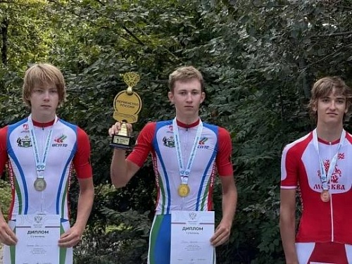 Тюменские велогонщики выиграли медали первенства России