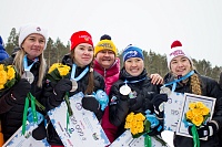 Серебро сборной Тюменской области по фотофинишу в женской эстафете на чемпионате России по лыжным гонкам