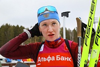 Чемпионка России по биатлону Анастасия Егорова: «Здорово, что и в Мурманске, наконец-то, проводят большие соревнования»