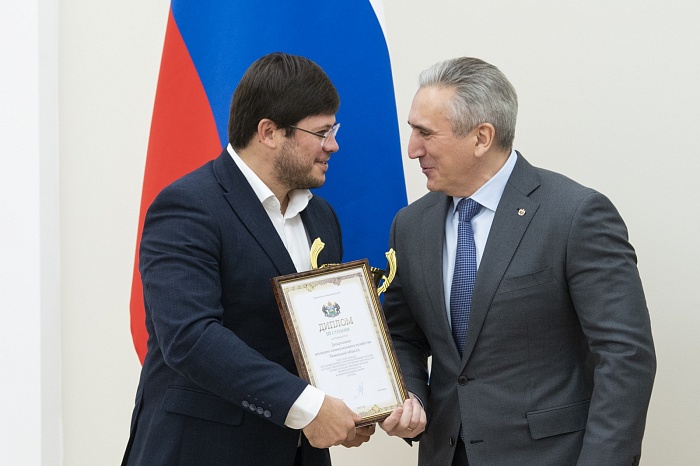 Награждение по итогам XXIII Спартакиады исполнительных и законодательных органов государственной власти Тюменской области и иных государственных органов Тюменской области