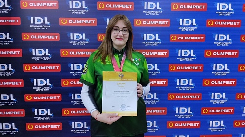 Тюменка Наталья Александрова выиграла медали чемпионата России по дартсу