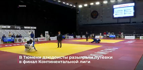 В Тюмени дзюдоисты разыграли путёвки в финал Континентальной лиги