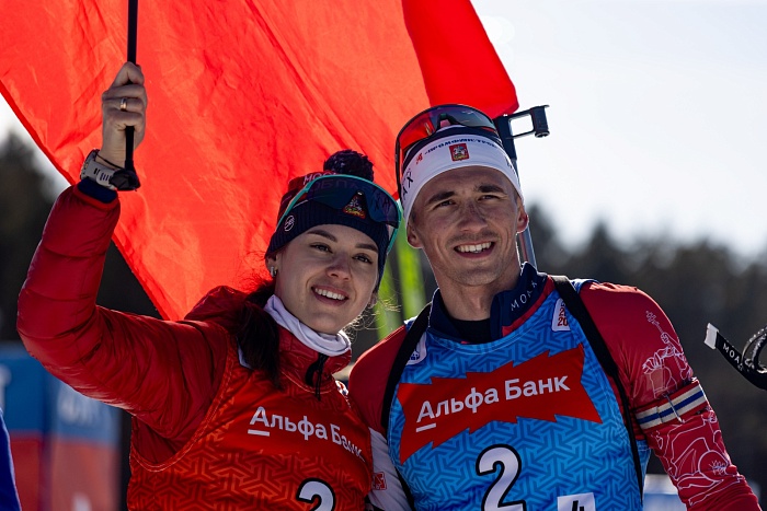 Чемпионат России. Смешанная эстафета