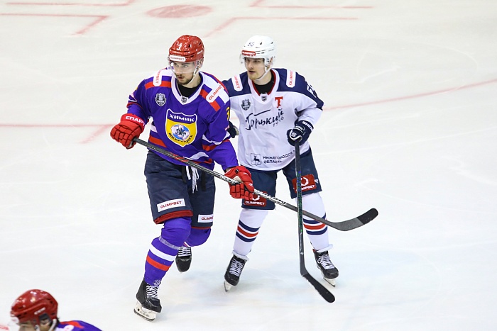 Хоккейная команда «Торпедо-Горький» выиграла первый матч финала плей-офф