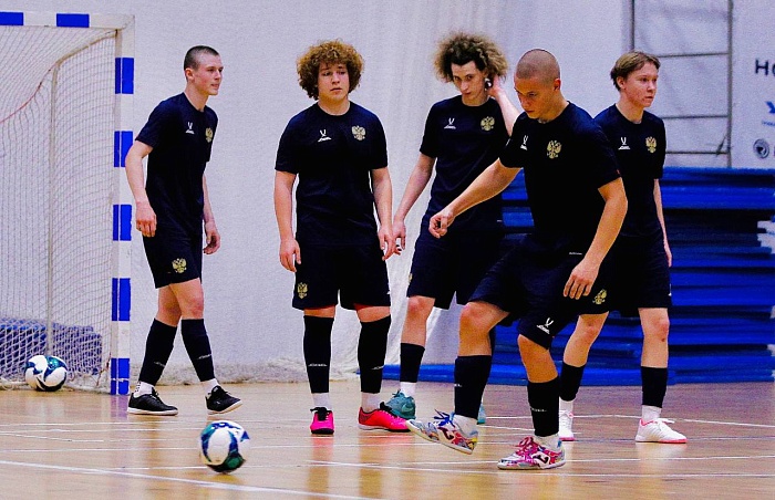 Юношеская сборная России по футзалу продолжает подготовку к матчам с Ираном