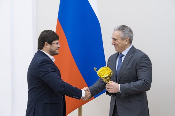 Награждение по итогам XXIII Спартакиады исполнительных и законодательных органов государственной власти Тюменской области и иных государственных органов Тюменской области