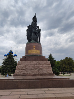 Памятник молодогвардейцам в Краснодоне, часть Мемориального комплекса «Клятва»