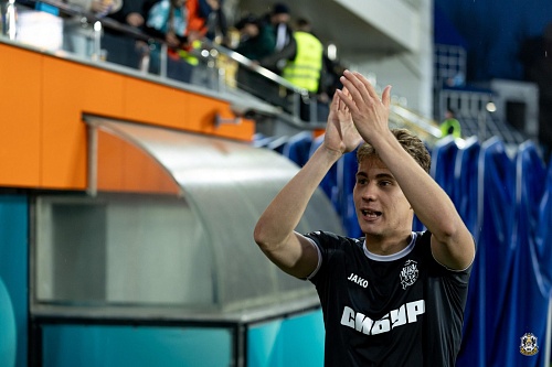 Нападающий футбольного клуба «Тюмень» Кирилл Боярских: «Счастлив забивать на родном стадионе. Это было мечтой с детства»