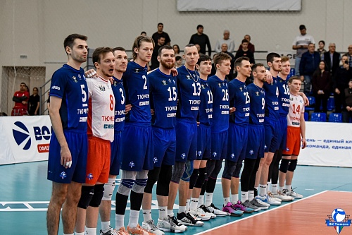Волейболисты «Тюмени» выиграли первый матч в Махачкале