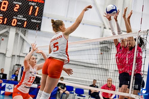 Девушки из «Тюмени» взяли реванш у хозяек площадки