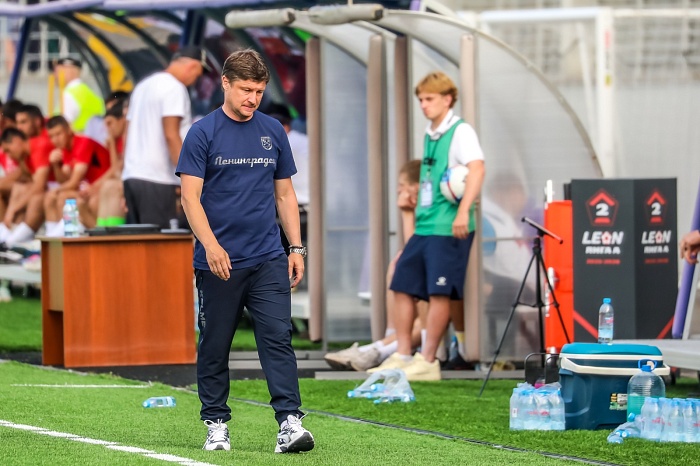 Наставник ФК «Ленинградец» Алексей Бага: «Команда играла на хорошем уровне»