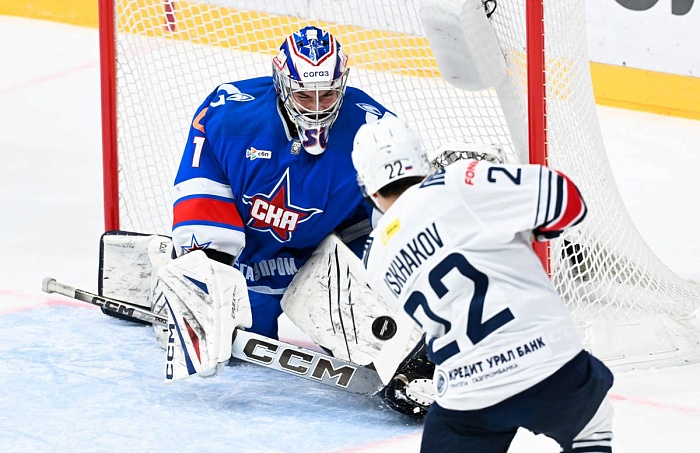 Тюменский вратарь Сергей Иванов отстоял победу для СКА