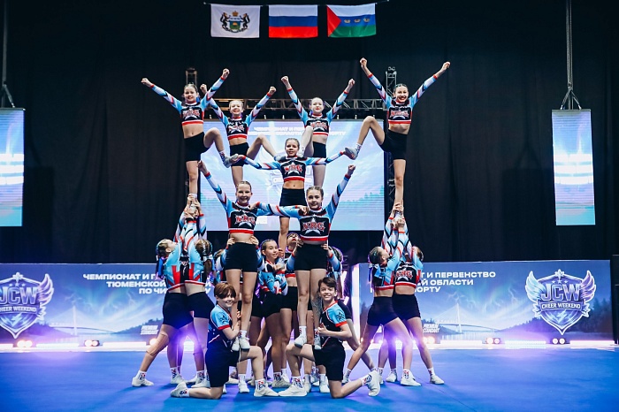 В Тюмени состоялись масштабные соревнования по «чир спорту»