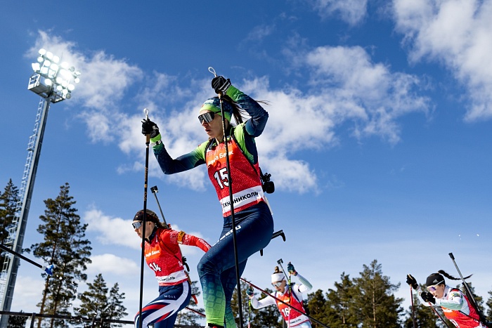 Чемпионат России. Женщины. Масс-старт