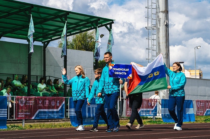 Семья Васильевых из села Луговое Тюменского района завоевала бронзу на Всероссийском фестивале ГТО