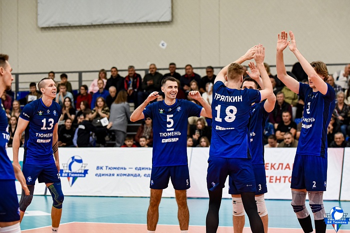 Волейболисты «Тюмени» на тай-брейке дожали пермскую команду