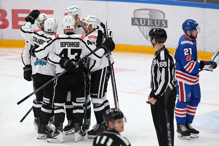 Хоккейный «Рубин» победил фарм-клуб СКА в Санкт-Петербурге