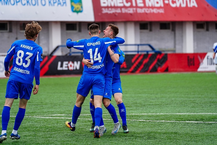 Футболисты «Тюмени» уступили динамовцам из Владивостока
