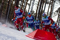 Спартакиада сильнейших по лыжным гонкам. Скиатлон. Мужчины