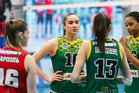 Команда тюменской волейболистки Елизаветы Котовой вышла в полуфинал российской суперлиги