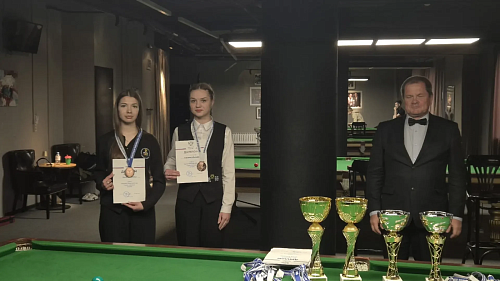 Тюменки выиграли медали чемпионата России по снукеру