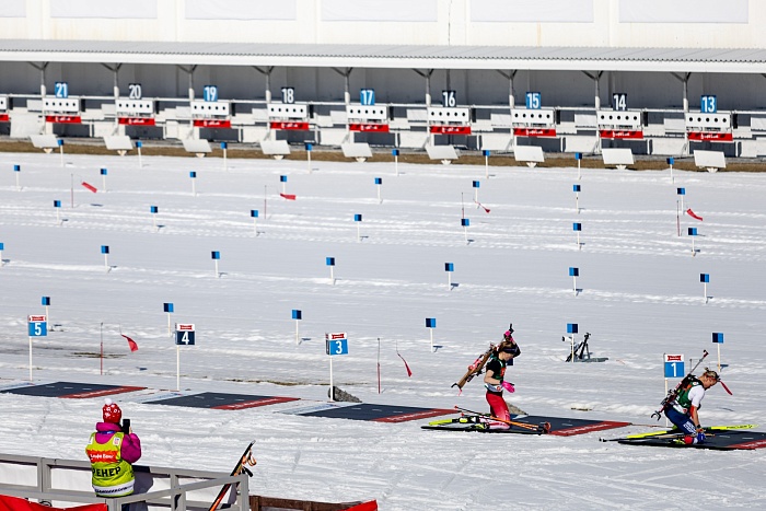 Чемпионат России. Смешанная эстафета
