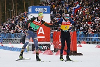 Тюменские биатлонисты Александр Логинов и Александр Поварницын за разные эстафетные команды завоевали медали в самой парадоксальной гонке Кубка Содружества