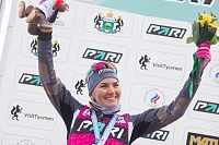 Победительница марафона на чемпионате России по биатлону Виктория Сливко: «Даже когда уходила первой со стрельбища, всё равно дожидалась соперниц»