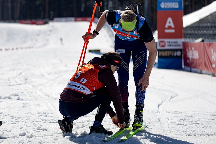 Чемпионат России. Смешанная эстафета