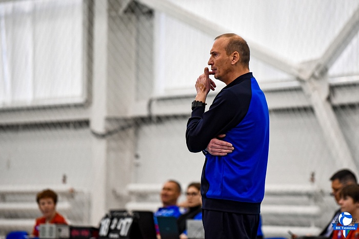Старший тренер волейбольной команды «Тюмень» Сергей Шульга: «Отличный тур со стопроцентным результатом»