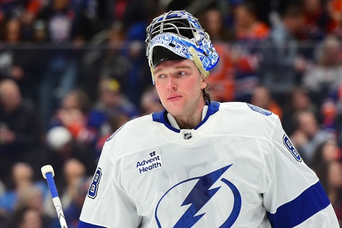 Уроженец Тюмени Андрей Василевский стал первой звездой дня в НХЛ