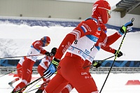 Второй этап Кубка России по лыжным гонкам в Тюмени. Мужчины. Спринт