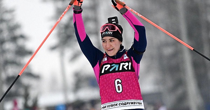 Резцова — вновь первая. Кристина стала лучшей в масс-старте в Чайковском, тюменка Виктория Сливко — вторая