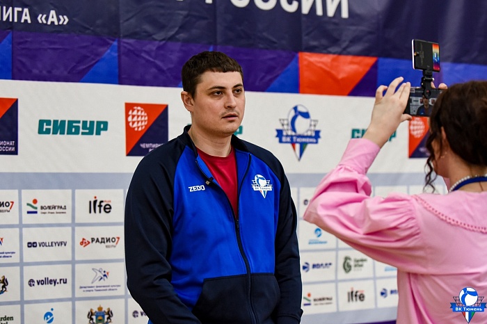 Старший тренер волейбольной команды «Тюмень» Виталий Орлов: «Тур провели на «троечку»