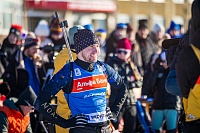 Мощное серебро тюменца Александра Логинова в заключительной спринтерской гонке Кубка России по биатлону