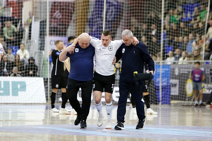 Игрок «Норильского никеля» Виктор Лейфельд получил серьёзную травму в Тюмени