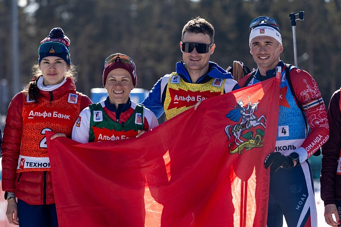 Чемпионат России. Смешанная эстафета