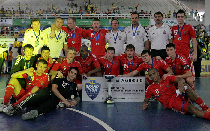 Серебряный призёр международного турнира «Гран-при» по мини-футболу Сергей Чухрий: «За поражение от сборной Бразилии в финале 2011 года не стыдно: отдали всё, что могли»