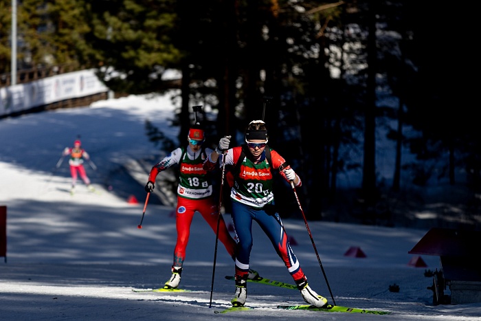 Чемпионат России. Смешанная эстафета