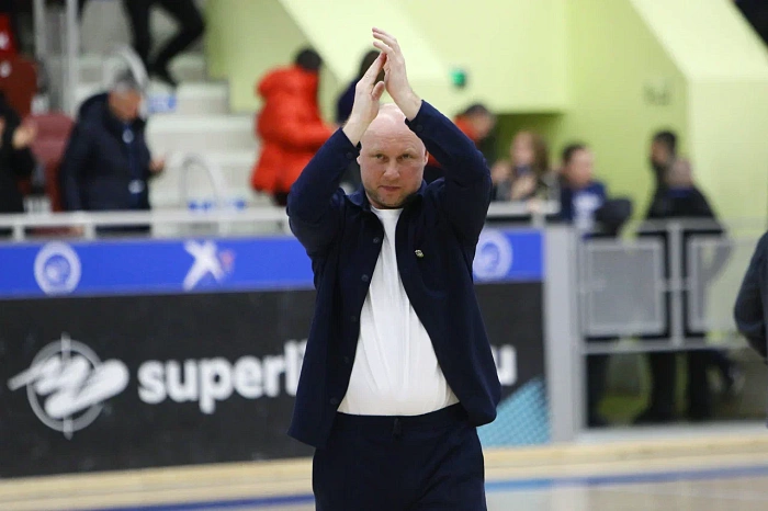 Главный тренер футзального клуба "Тюмень" Денис Абышев: "Первый тайм мы провалили по всем статьям"