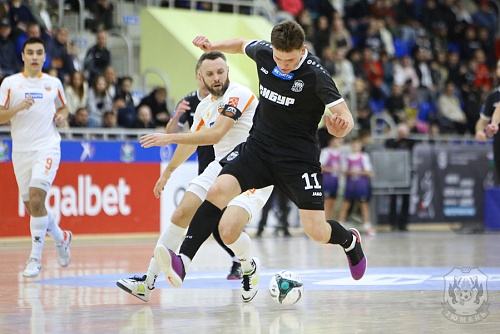 Футзальный клуб «Тюмень» уступил «лётчикам» из Иркутска