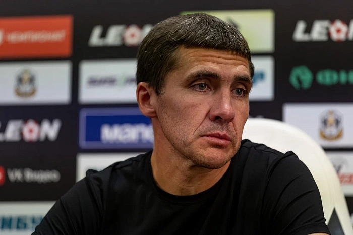 Главный тренер футбольного клуба «Тюмень» Виктор Тренёв: «Пропустили и вернули соперника в игру»